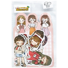 Đồ Chơi Sticker Telado - Cô Bé Abu Và Thời Trang Bốn Mùa