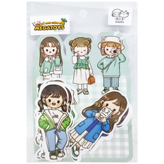 Đồ Chơi Sticker Telado - Cô Bé Abu Và Thời Trang Bốn Mùa