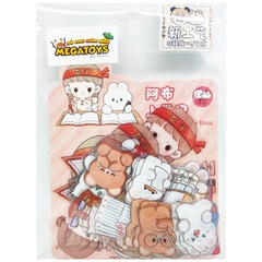 Đồ Chơi Sticker Telado - Nhật Kí Cô Bé Abu Và Những Người Bạn