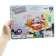 Đồ Chơi Ghép Hình 3D Bằng Giấy EPS- Mô Hình Phòng Bếp 112
