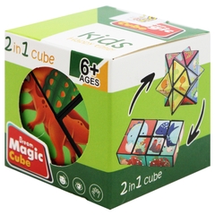 Đồ Chơi Rubik Biến Hình Khủng Long - Thử Thách Siêu Trí Tuệ 2689-1B/2B/3B
