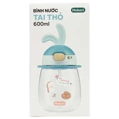 Bình Nước Tai Thỏ 600ML Hokori 0083