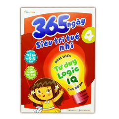 365 Ngày Siêu Trí Tuệ Nhí - Phát Triển Tư Duy Logic IQ Cho Trẻ Em 4