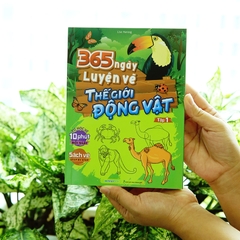 365 Ngày Luyện Vẽ Thế Giới Động Vật Tập 1