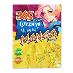 365 Ngày Luyện Vẽ Nhân Vật Manga Tập 2