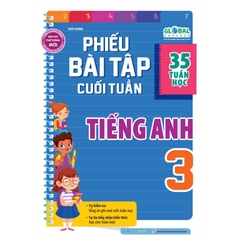 Phiếu Bài Tập Cuối Tuần Tiếng Anh Lớp 3 (Global Success)