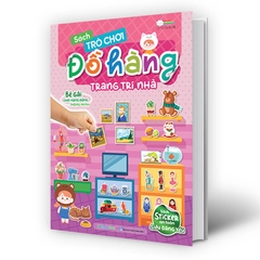 Sách Trò Chơi Đồ Hàng Trang Trí Nhà (Hơn 200 Stickers)