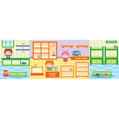 Sách Trò Chơi Đồ Hàng Trang Trí Nhà (Hơn 200 Stickers)
