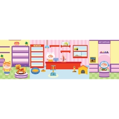 Sách Trò Chơi Đồ Hàng Trang Trí Nhà (Hơn 200 Stickers)