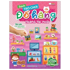 Sách Trò Chơi Đồ Hàng Trang Trí Nhà (Hơn 200 Stickers)