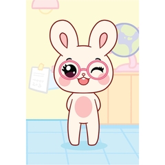 Mini Fashion - Thỏ Bunny (100+ Stickers Dễ Thương)