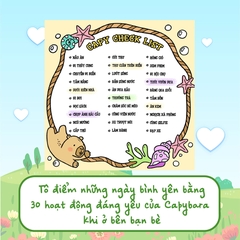Capybara & Trái Tim Mặt Trời