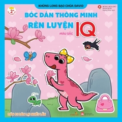 Khủng Long Bạo Chúa David - Bóc Dán Thông Minh Rèn Luyện IQ - Màu Sắc