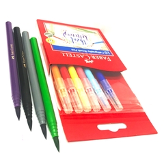Bút Viết Thư Pháp Đầu Cọ Faber Castell Calligraphy 10 Màu