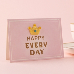 Thiệp Gấp Dán Hình Nổi Happy Everyday