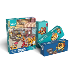 Đồ Chơi Xếp Hình Puzzle Mato - Khu Chợ Nhộn Nhịp