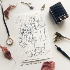 Postcard Hẹn Hò SA-A010 (3 Tranh)
