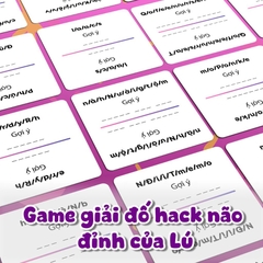Trò Chơi Card Game Lú Vol.4 - Xô Bít