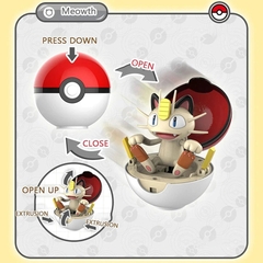 Quả Cầu Pokemon Tự Động Biến Hình - Meowth ZC8941E
