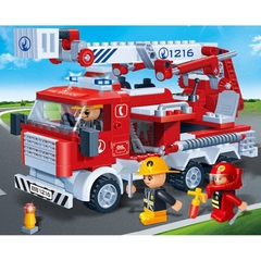 Đồ Chơi Lắp Ráp Xe Thang Cứu Hỏa - Firefighting Ladder Truck