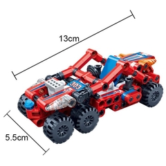 Đồ Chơi Lắp Ráp Xe Đua Người Sắt - Ironman Racing Car