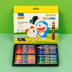 Bút Sáp Màu Thiên Long Doraemon CR-C06 24 Màu