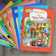 Bộ Sách Kỹ Năng Sống Thiết Yếu Cho Trẻ - Ứng Phó Với Nguy Hiểm