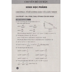 Bồi Dưỡng Học Sinh Giỏi Toán 9 - Hình Học