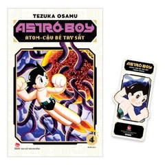Astro Boy - Atom Cậu Bé Tay Sắt Tập 4 Tặng Kèm Bookmark