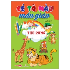 Bé Tô Màu Mẫu Giáo - Thú Rừng