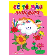Bé Tô Màu Mẫu Giáo - Hoa