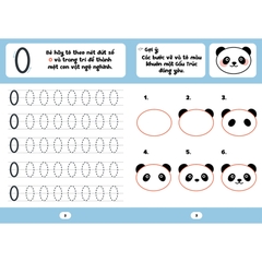 Bé Tập Tô Phát Triển Tư Duy - Thuộc Số Nhanh - Vẽ Tranh Đẹp