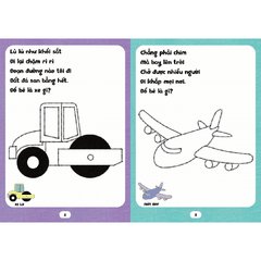 Bé Tập Tô Phát Triển Tư Duy - Câu Đố Về Giao Thông