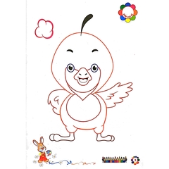Bé Tô Màu Mẫu Giáo - Chim