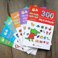 300 Miếng Bóc Dán Thông Minh - Rèn Luyện Ngôn Ngữ