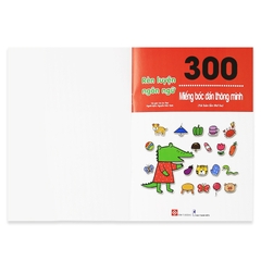 300 Miếng Bóc Dán Thông Minh - Rèn Luyện Ngôn Ngữ