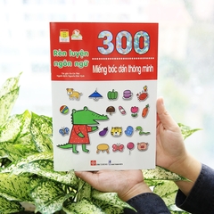 300 Miếng Bóc Dán Thông Minh - Rèn Luyện Ngôn Ngữ