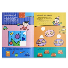 300 Miếng Bóc Dán Thông Minh - Nhận Biết Hình Dạng