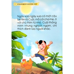 Cổ Tích Việt Nam Chữ To Cho Bé Tập Nói Tập Đọc - Chú Cuội