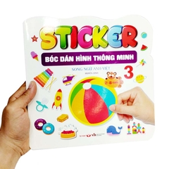 Sticker - Bóc Dán Hình Thông Minh Song Ngữ Anh-Việt Tập 3