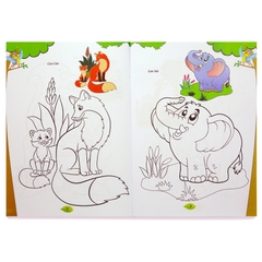 Bé Tập Tô Màu - Động Vật Hoang Dã