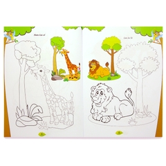 Bé Tập Tô Màu - Động Vật Hoang Dã
