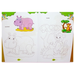 Bé Tập Tô Màu - Động Vật Hoang Dã