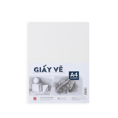 Giấy Vẽ A4 Hồng Hà 8116 - 160gsm (20T/Tập)