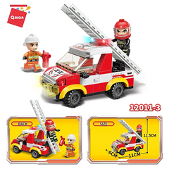 Đồ Chơi Xếp Hình Qman 12011 - Tổ Đội Chữa Cháy 12011