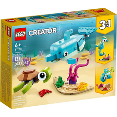 Đồ Chơi Lego Cá Heo Và Rùa 31128