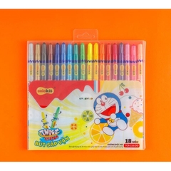 Vỉ Bút Sáp Vặn Thiên Long TCR-C05/DO 18 Màu