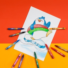 Bút Bút Sáp Màu Colokit CR-C015 10 Màu