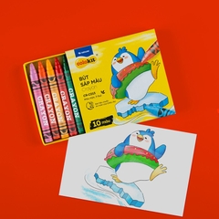 Bút Bút Sáp Màu Colokit CR-C015 10 Màu