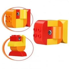 Đồ Chơi Miếng Ghép Cơ Bản Cho Bé 2-5 Tuổi Mẫu Chim- Cá